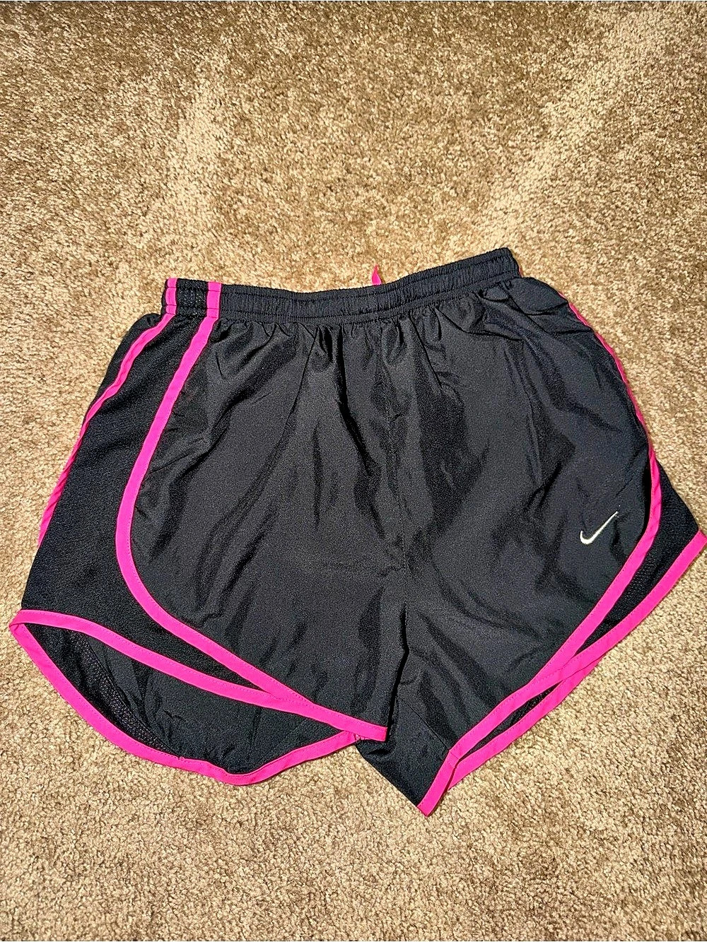 Nike Tempo Running Shorts Women's Athletic Shorts Black & Pink